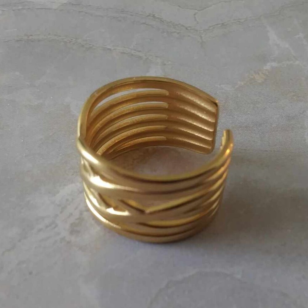 NEW Gold Plated Ring